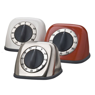 Kitchen timer manually, red