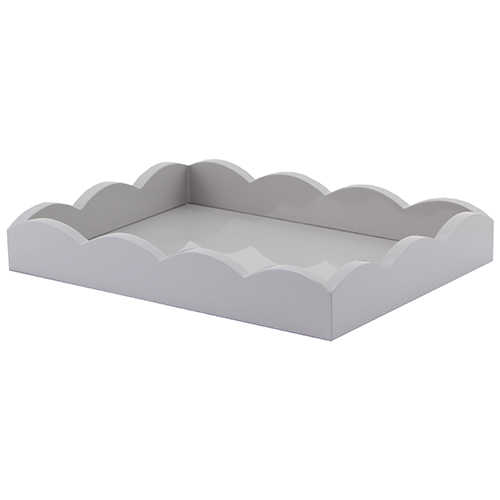 11x8 Scalloped Tray Chiffon