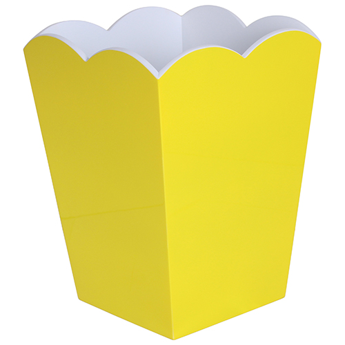 Scallop Bin Yellow White