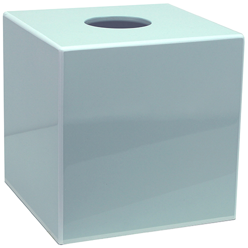 Tissue Box 5.5x5.5 Powder Blue