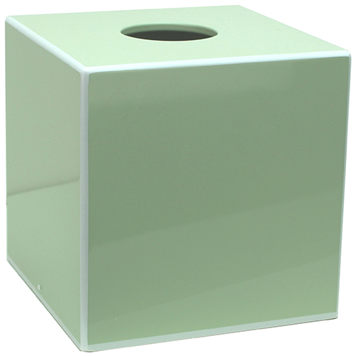 Tissue Box 5.5x5.5 Sage Green