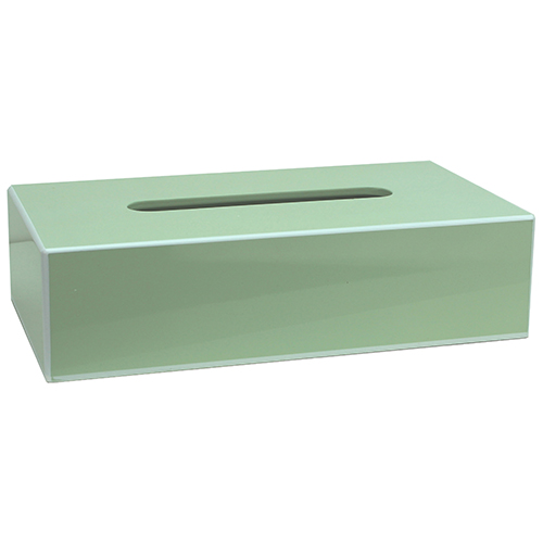 Tissue Box 10x4 Sage Green