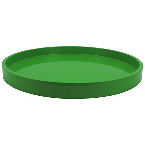 16x16 Round Tray Leaf