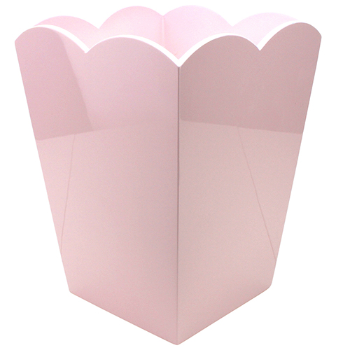 Scallop Bin Pale Pink