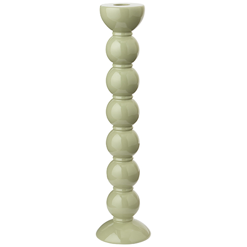 33cm Bobbin Sage Candle Stick