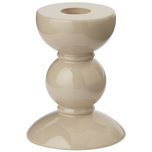 10cm Bobbin Cappuccino Candle Stick