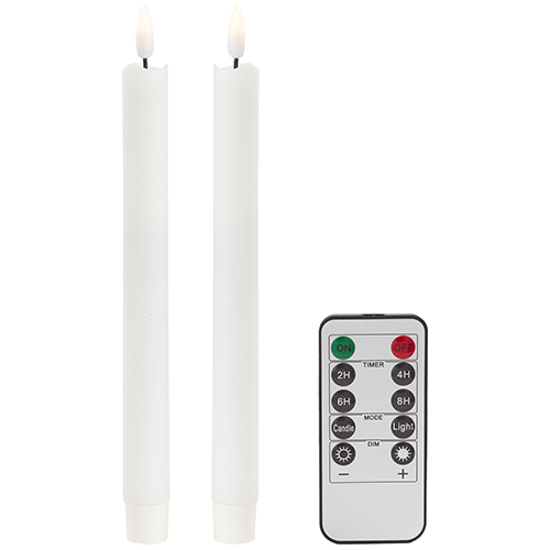 23cm LED Candle White