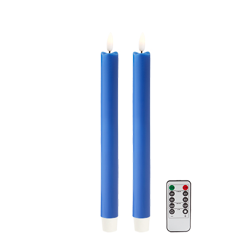 23cm LED Candle Cobalt