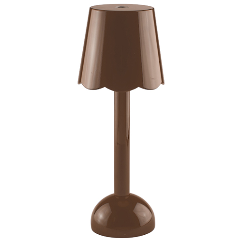 Addison Ross tafellamp LED 28cm Scallop Chocolate