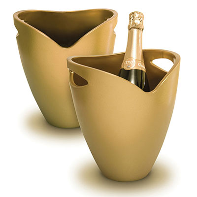 Wine cooler gold