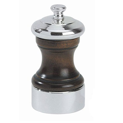 Peugeot Palace silver-plated metal/wood 10 cm (Pepper mill)