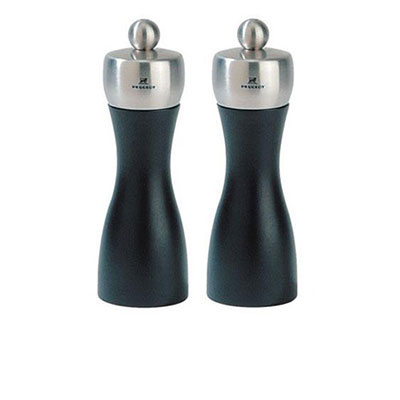 Peugeot Fidji matt black/inox 15 cm (Salt and pepper mill)