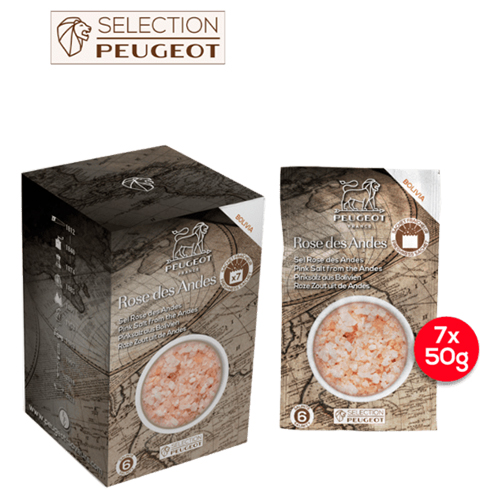 Peugeot Roze zout 7 x 50gr