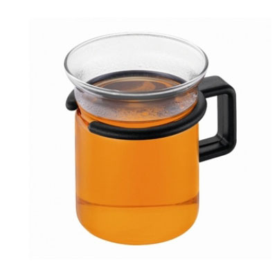 Theeglas greep recht 0,2 Ltr. set 2 glazen