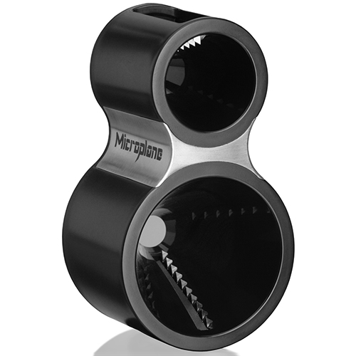 Microplane Groenteslijper zwart/rvs