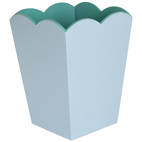 Addison Ross Mlleimer Scallop Eau De Nil Turq
