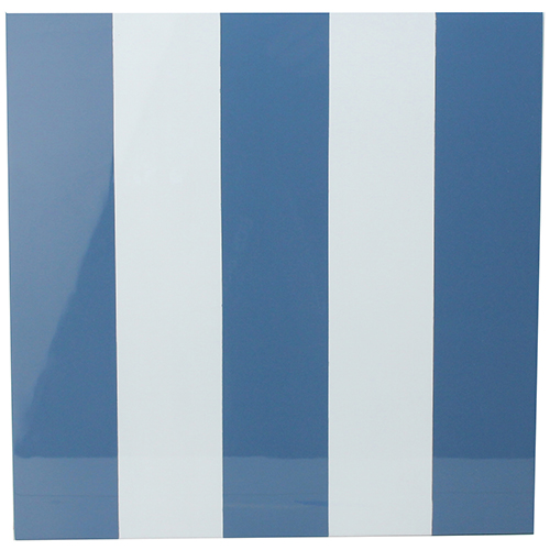 Addison Ross Placemats (4) 30x30 Pale Denim & White