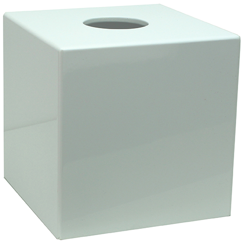 Addison Ross Tissue Box 14x14 White
