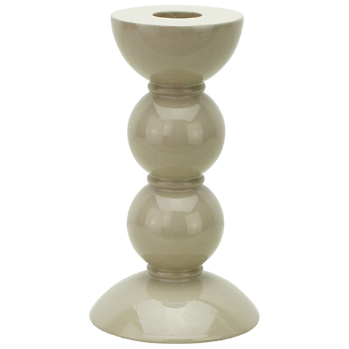 14cm Bobbin Cappuccino Candle Stick