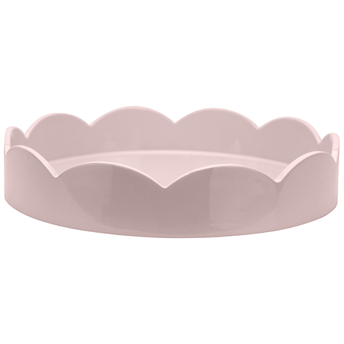 Addison Ross Tray 21.6x21.6 Pale Pink