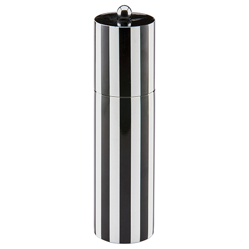 Addison Ross Pepper or salt mill 24cm Pillar Black & White